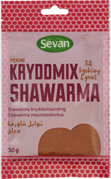 Krydda Sevan Shawarmakrydda
