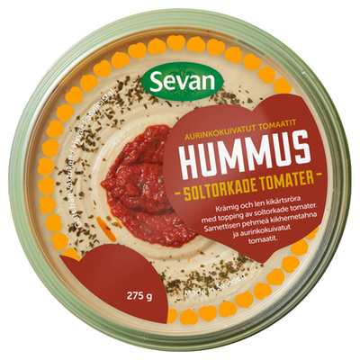Färsk Sevan Hummus Soltorkad Tomat
