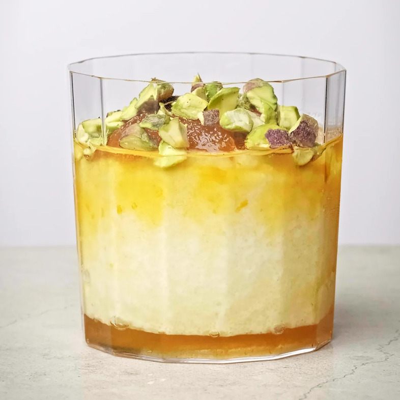 Mannagrynspudding Basbousa Style – krämig pudding med smak av Mellanöstern