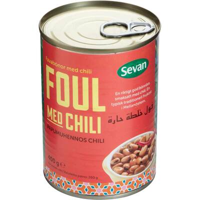 Konserv Sevan Foul med chili
