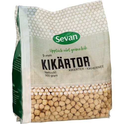 Konserv Sevan Torkade Kikärtor 9mm