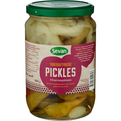 Konserv Sevan Turkiska Pickles
