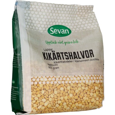 Konserv Sevan Kikärtshalvor
