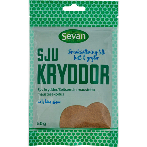Krydda Sevan Sju kryddor