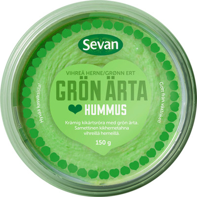 Färsk Sevan Hummus Grön Ärta
